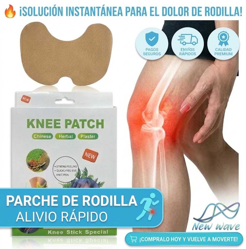 Tripack Parches de Alivio Térmico KneeFlex™